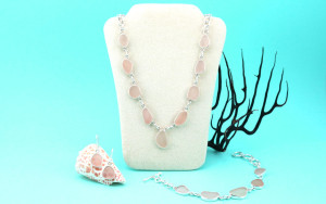 Pink Sea Glass Collection