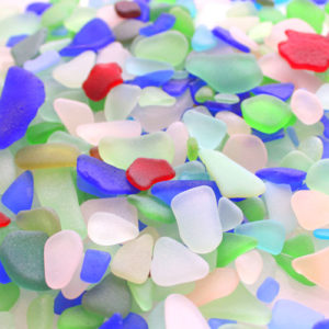 Beginners' Guide To Finding Sea Glass. Sea Glass Pictured is From Puerto Rico