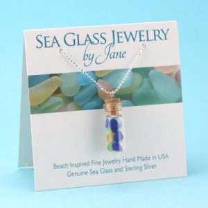 Mermaids' Tears Sea Glass Pendant