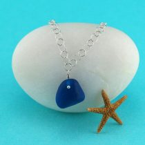 Turquoise Sea Glass Necklace