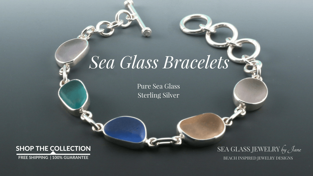 Sea Glass Jewellery | Handcrafted Sea Glass | Coastal Silver