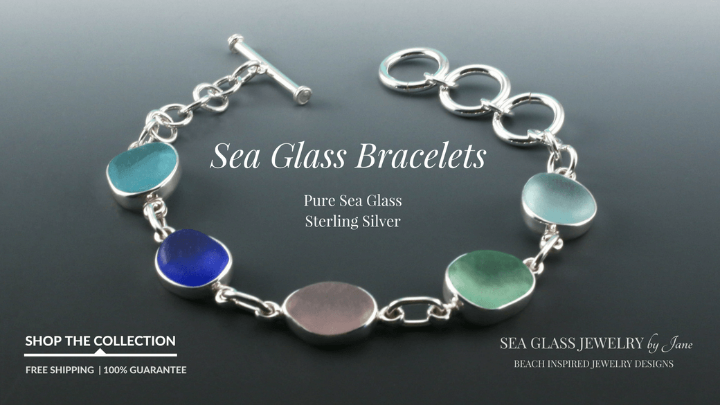 Sea Glass Bracelets  Watches  Lita Sea Glass Jewelry