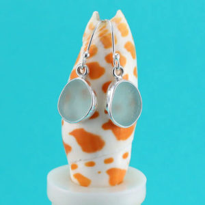 Alluring Aqua Sea Glass Earrings