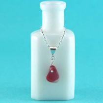 Small Red & White Multi Pendant