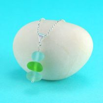 Beautiful Colors Sea Glass Stack Pendant