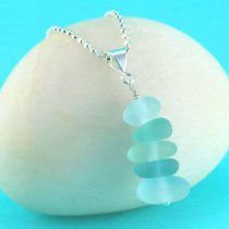 Five Easy Pieces Sea Glass Stack Pendant