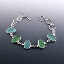 Watercolor Sea Glass Bracelet
