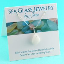 Opalite Sea Glass Pendant