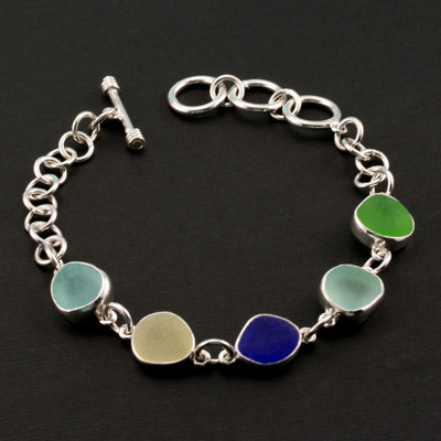 Sea Glass Jewelry Bracelets