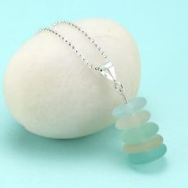 Beautiful Pastels Sea Glass Stack Pendant