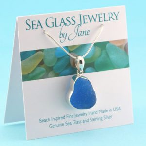 Bright-Turquoise-Sea-Glass-Pendant
