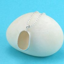 Playful Pink Sea Glass Pendant