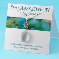 Elegant-Antique-Gray-Sea-Glass-Pendant