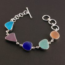 Colors Galore Sea Glass Bracelet