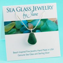 The Ultimate Teal Sea Glass Pendant