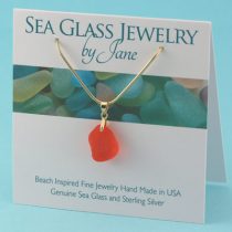 Small-Orange-Sea-Glass-Pendant