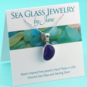 The Deep Blue Sea Glass Pendant
