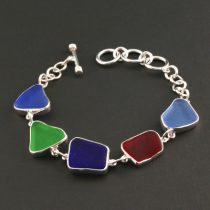 Wonderful Colors Sea Glass Bracelet