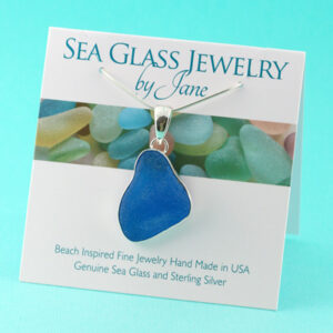 Terrific Turquoise Sea Glass Pendant