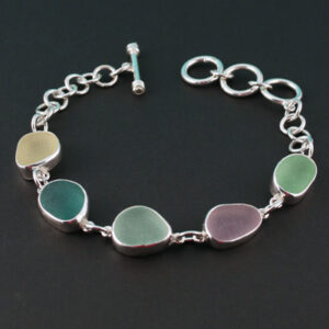 Prettiest Colors Sea Glass Bracelet