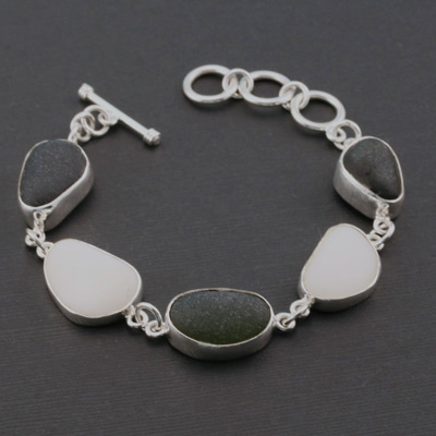Sea Glass Jewelry Bracelets