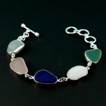 Wonderful Colors Sea Glass Bracelet