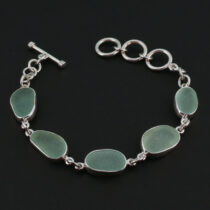 Sweetest Sea Foam Sea Glass Bracelet