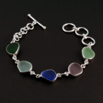 Prettiest Colors Sea Glass Bracelet